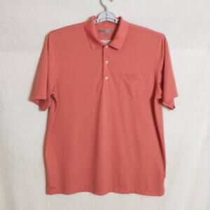 Greg Norman Play DRY Golf Polo. Men's XL. Pink